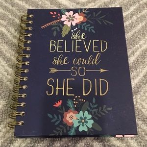 She Believed She Could So She Did 📝 Notebook